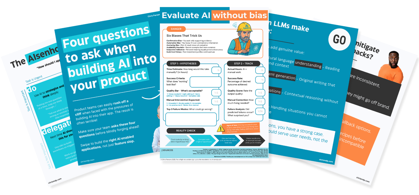 AI cheat sheets, guides, and carousels