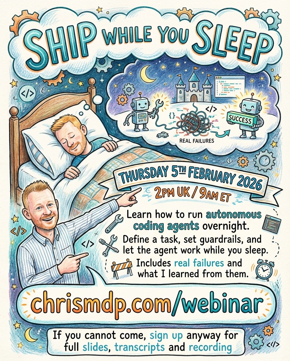 Webinar: Ship While You Sleep infographic