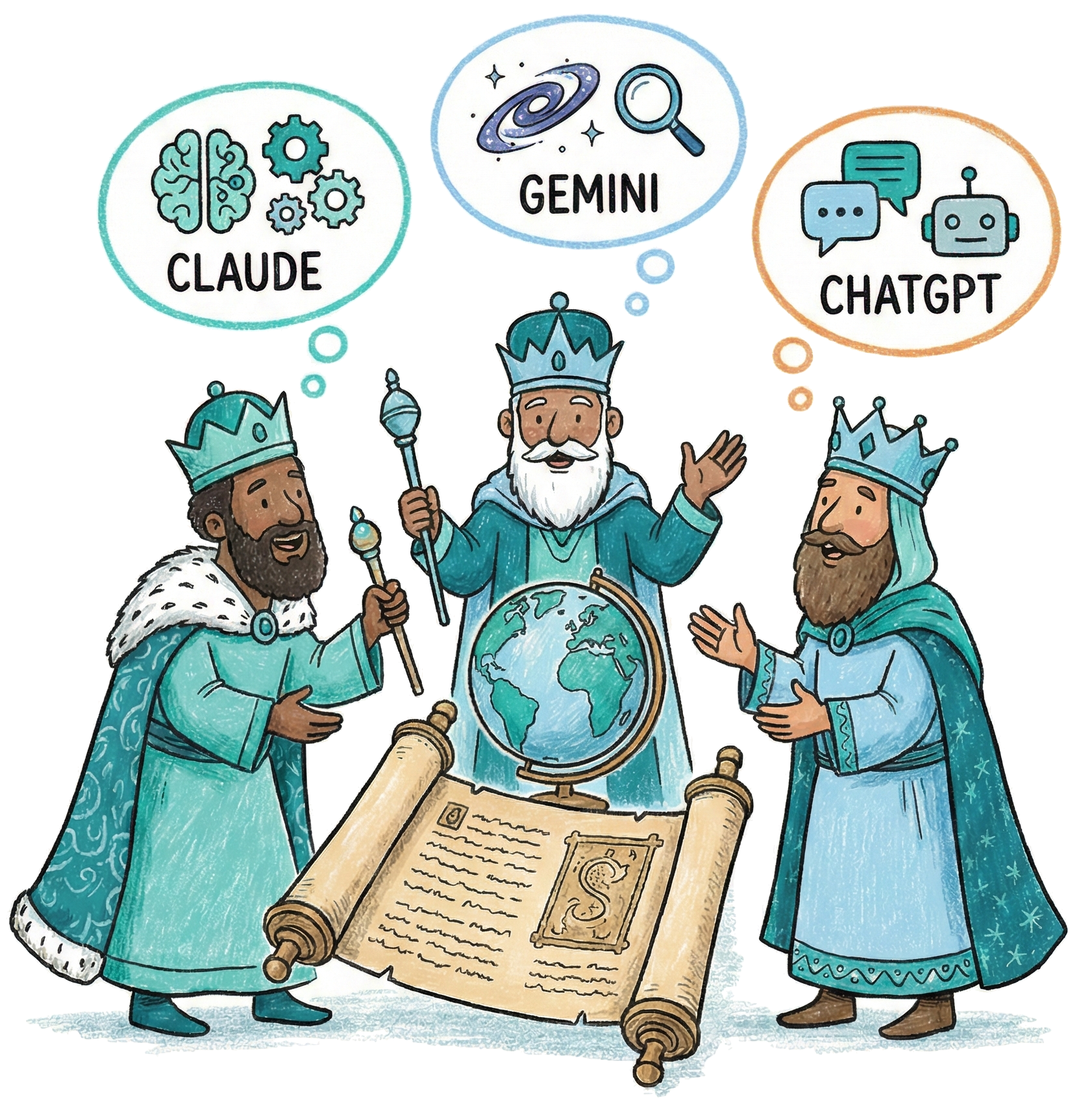 See Three Kings Of Inference Spar