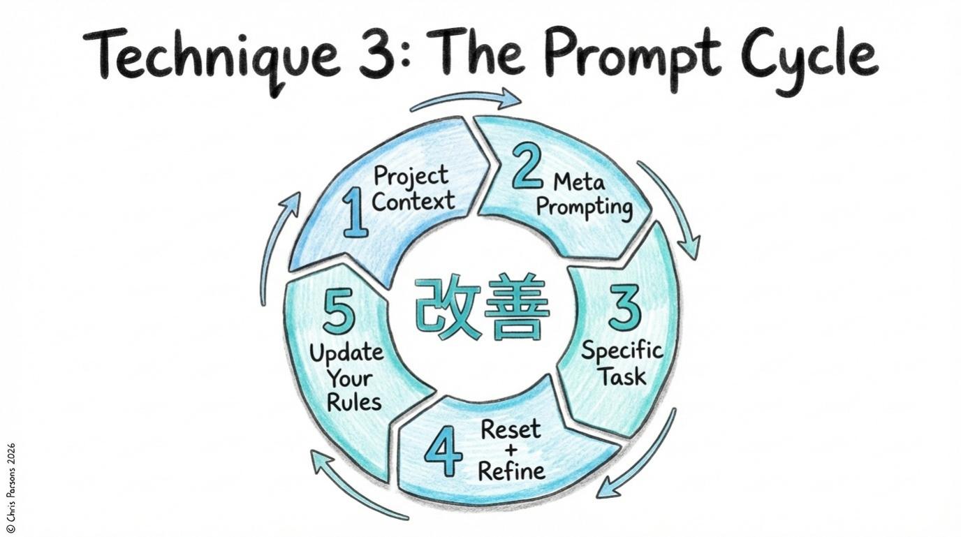 Advanced prompting training slide