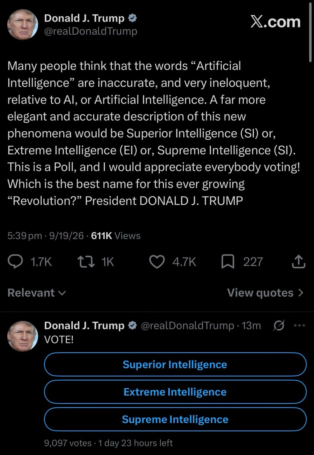Call It Machine Intelligence